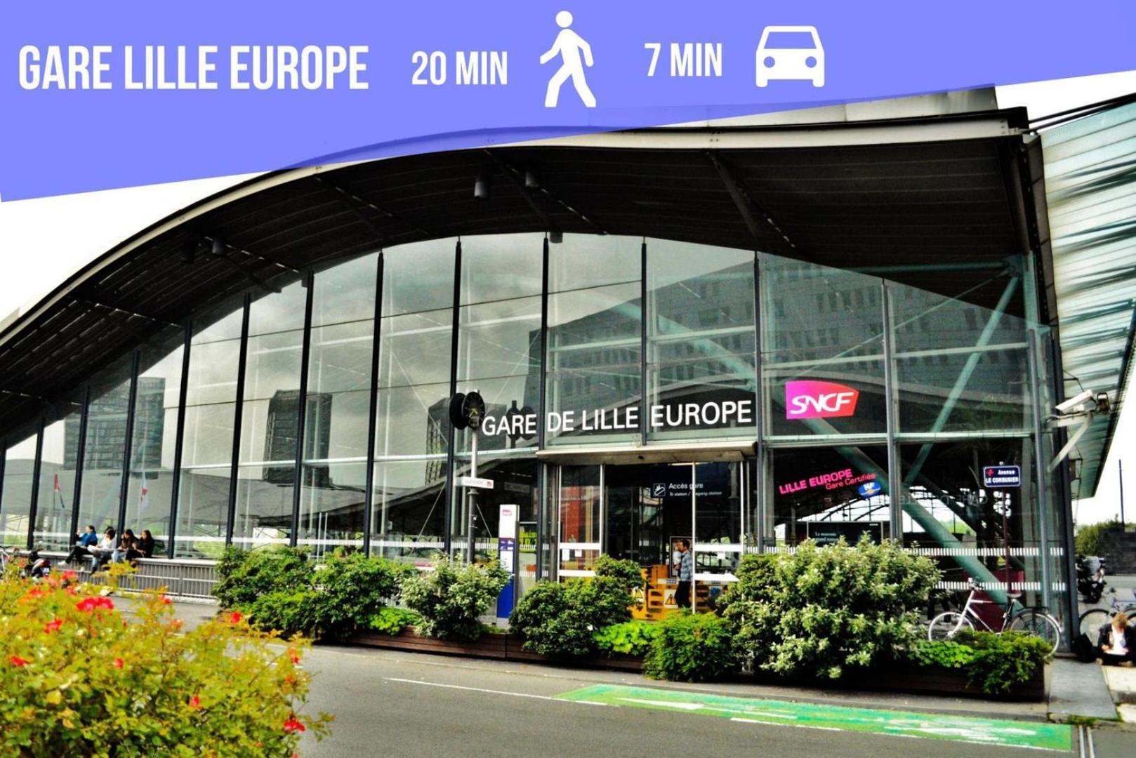Lille Centre - Nice Flat With Terrace! Εξωτερικό φωτογραφία